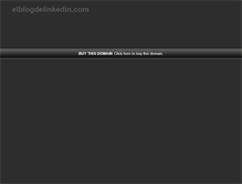 Tablet Screenshot of elblogdelinkedin.com